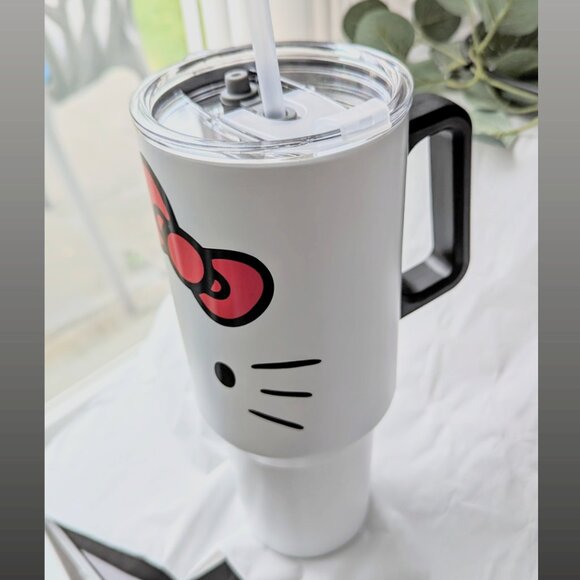 Hello Kitty Stanley Style Drinkware Style/ Tumbler/ Cup/ Mug - Picture 3 of 7